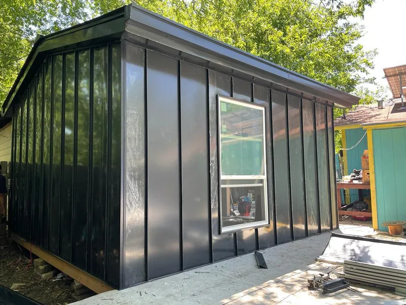 Black standing seam metal wall panels for Roof Inspection in Santa Cruz